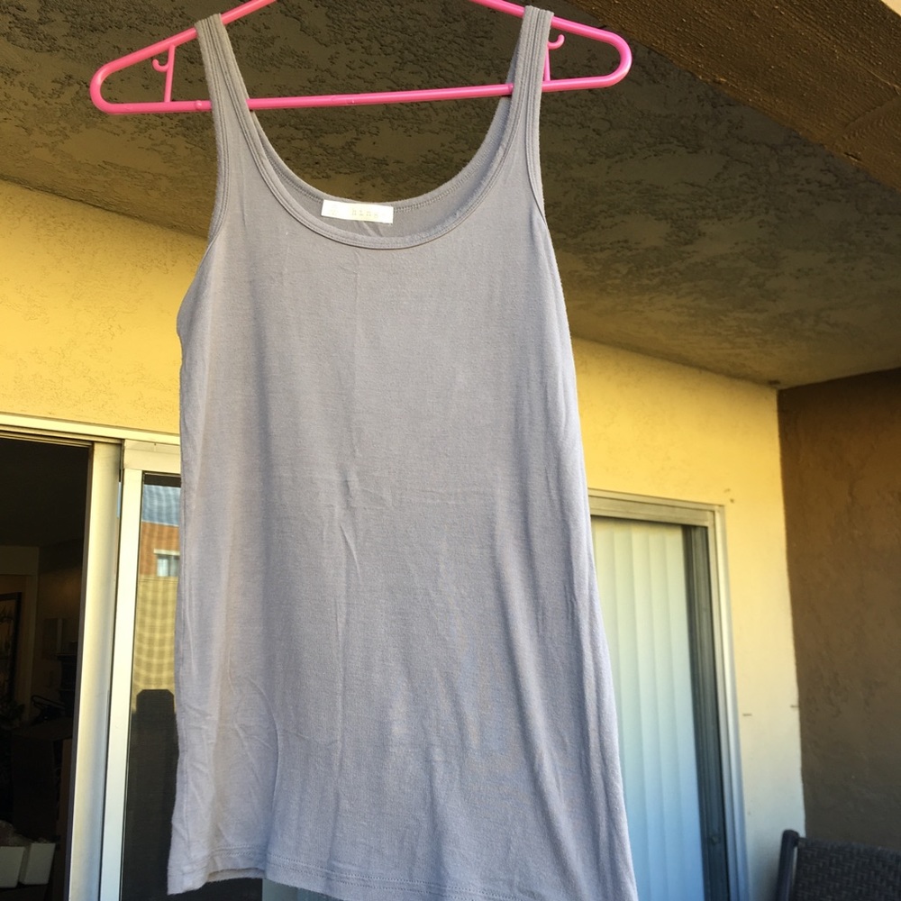 Hinge / Nordstrom Light Gray Tank (M)